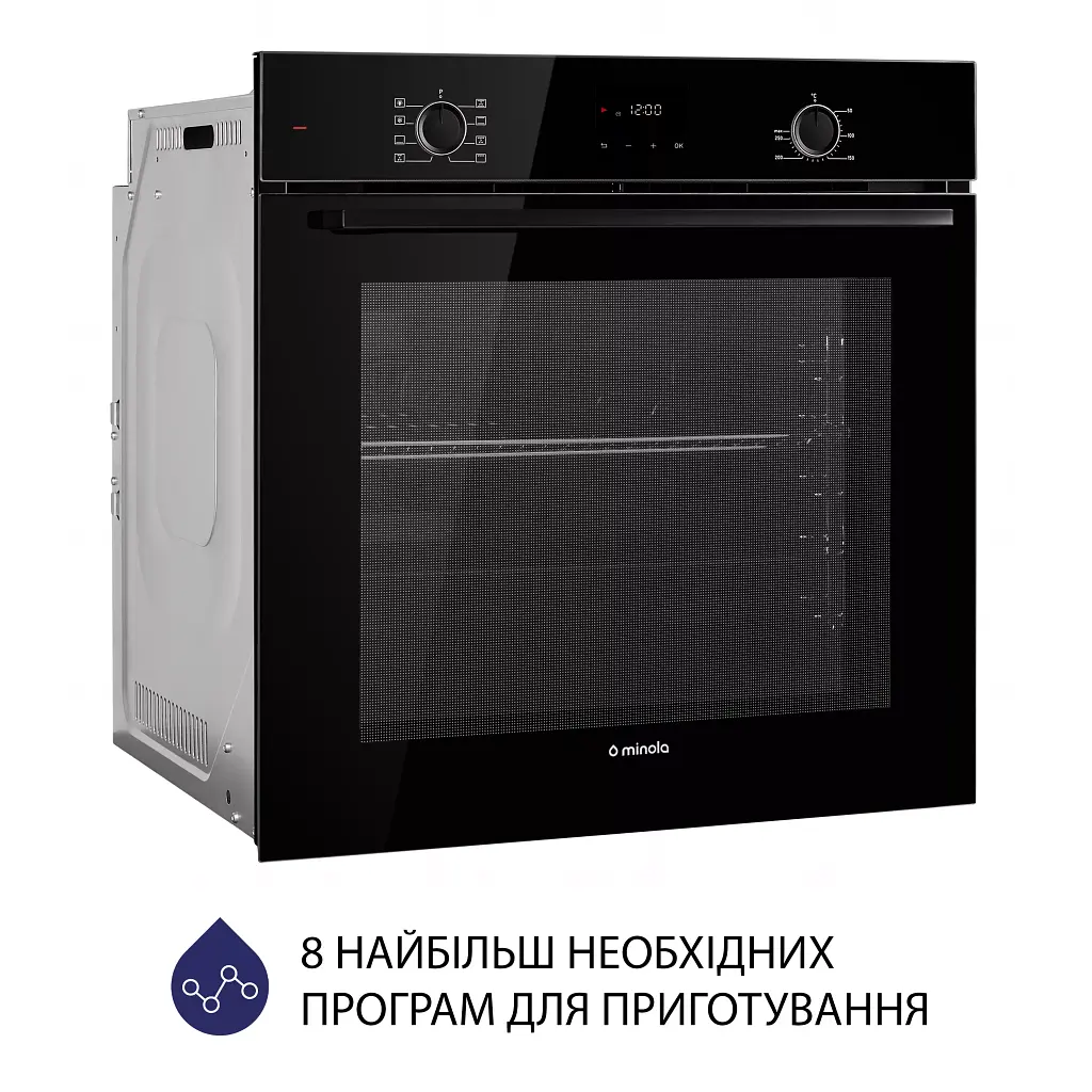 Духова шафа електрична Minola EOD 6814 BL - фото 3