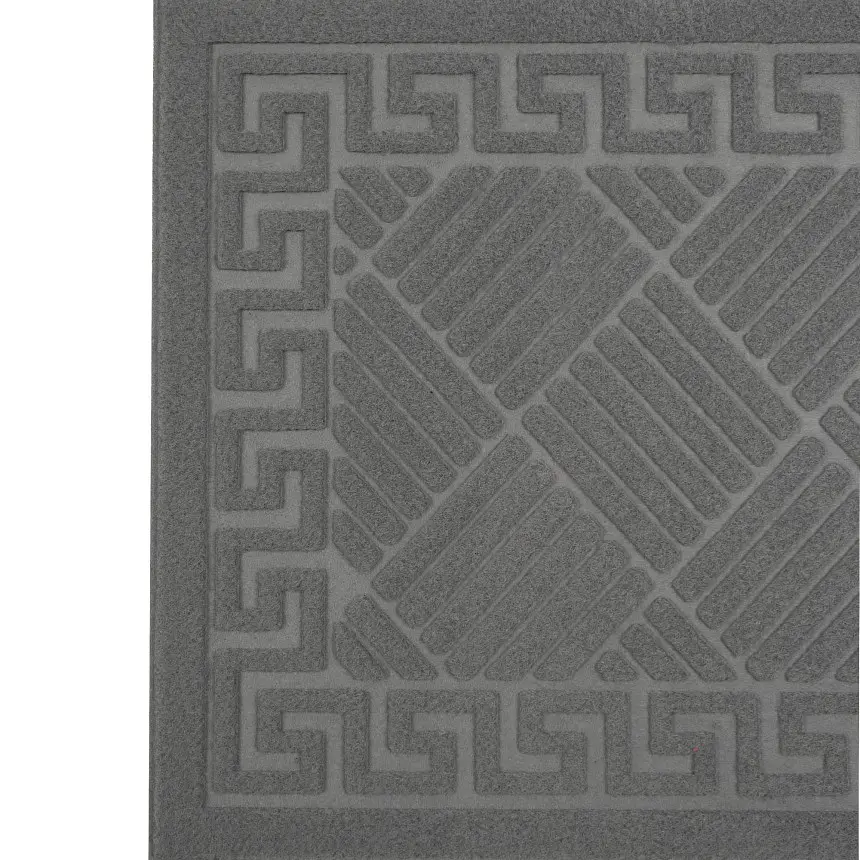 Килимок придверний Eco Fabric Смужки без кромки сірий 40 х 60 см (4060-012) - фото 6
