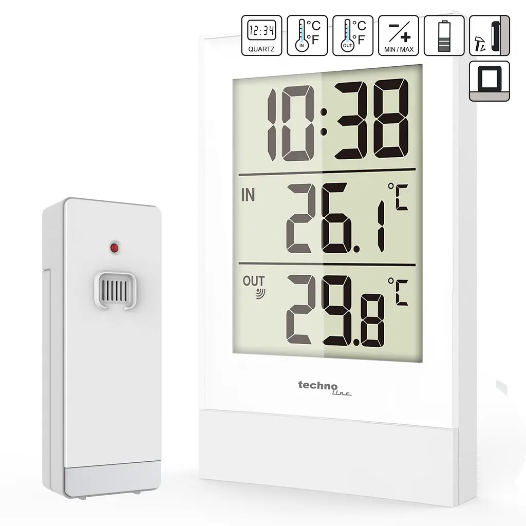 Термометр Technoline WS9178 White (WS9178), Білий - фото 5