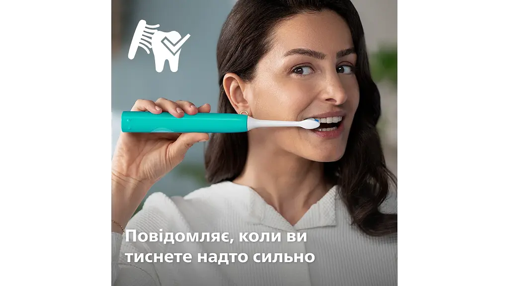 Електрична зубна щітка Philips Sonicare HX3689/43 серії 4100  світло-зелена - фото 7