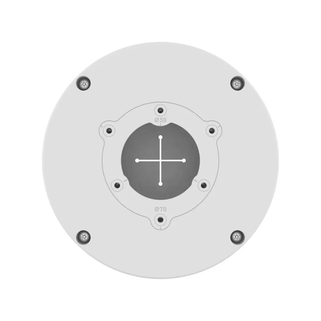 Монтажна коробка для циліндричної камери біла SBO-140BW HANWHA VISION - фото 3