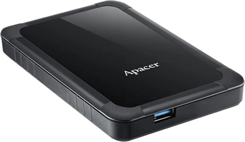 Зовнішній жорсткий диск Apacer AC532 2.5" 2TB USB 3.1 black (AP2TBAC532B-1) - фото 3