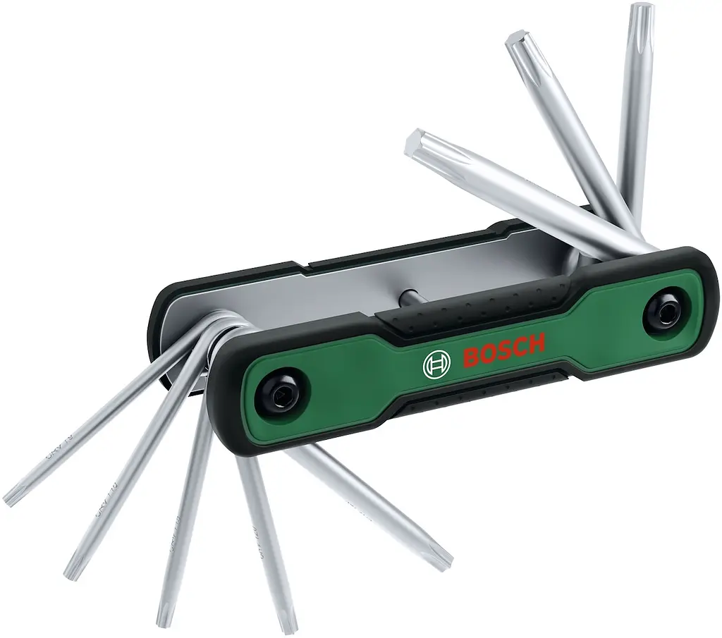 Набір складаних зіркоподібних ключів Bosch Torx 8-в-1