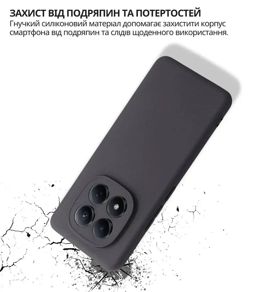 Чохол до мобільного телефона BeCover Xiaomi Redmi Note 15 Pro 4G Black (714972) - фото 3