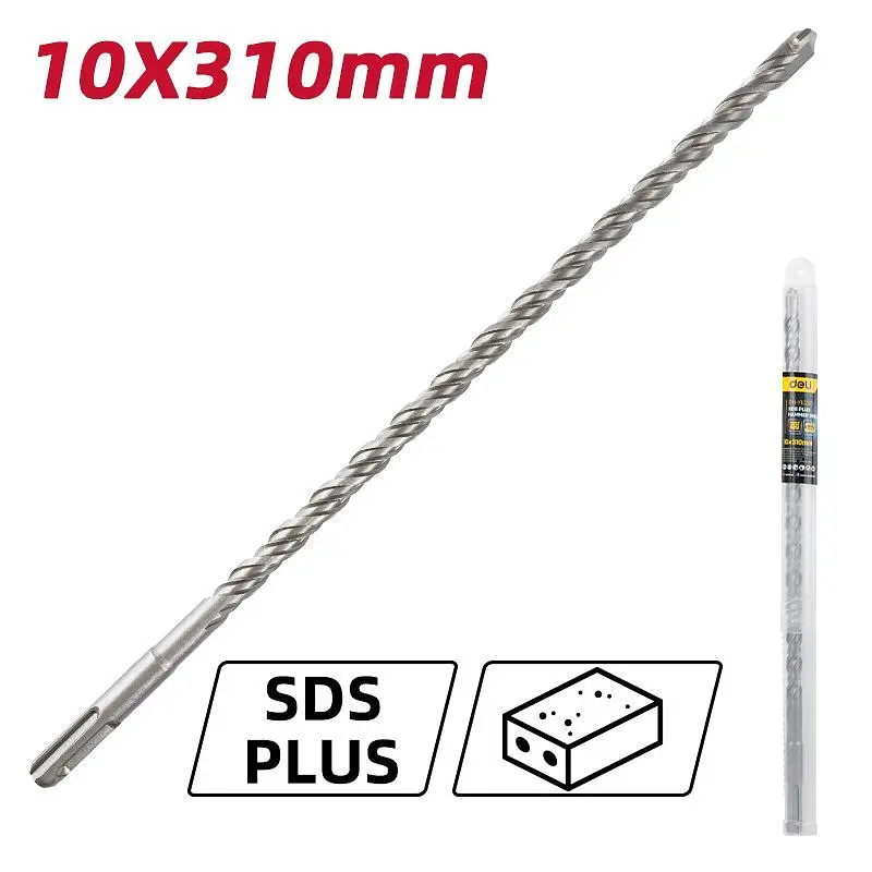 Бур Sds Plus D10 x 310 мм Deli EDH-Y10310 - фото 2