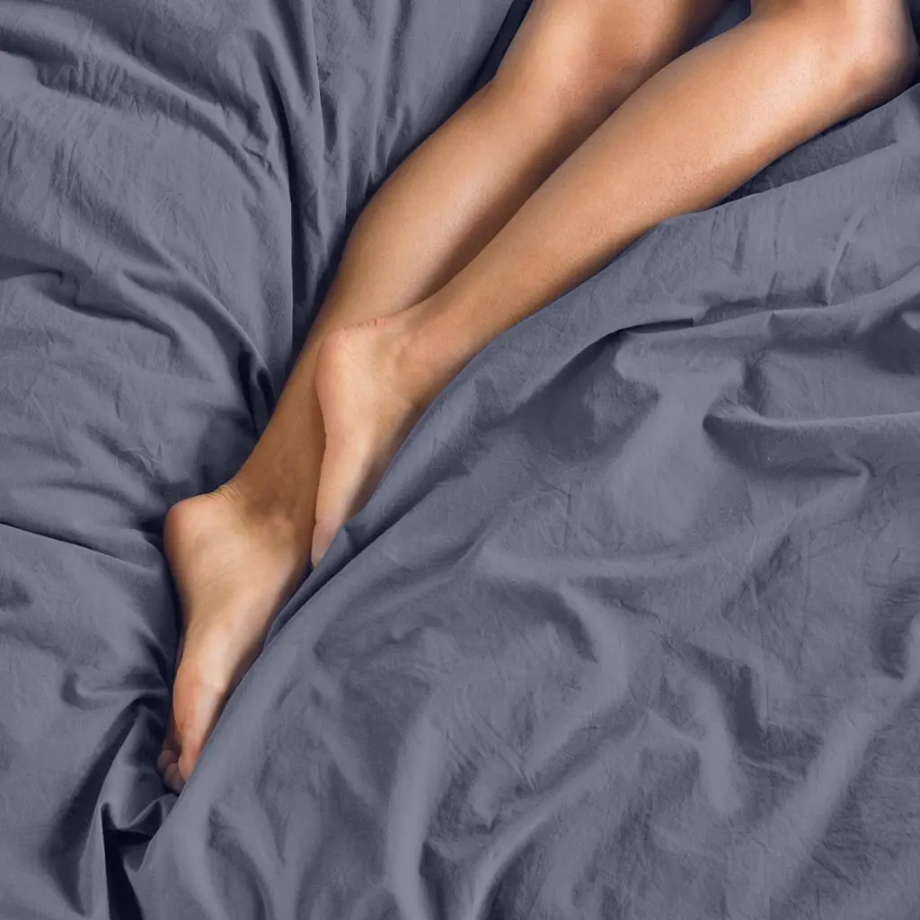 Комплект постільної білизни Cosas євро з простирадлом на резинці STORMY CS11 200 x 220 см (Ranfors_Steel_El160-White_200) - фото 11