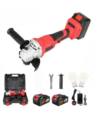 Акумуляторна кутова шліфмашина RED 48V MA798 червона