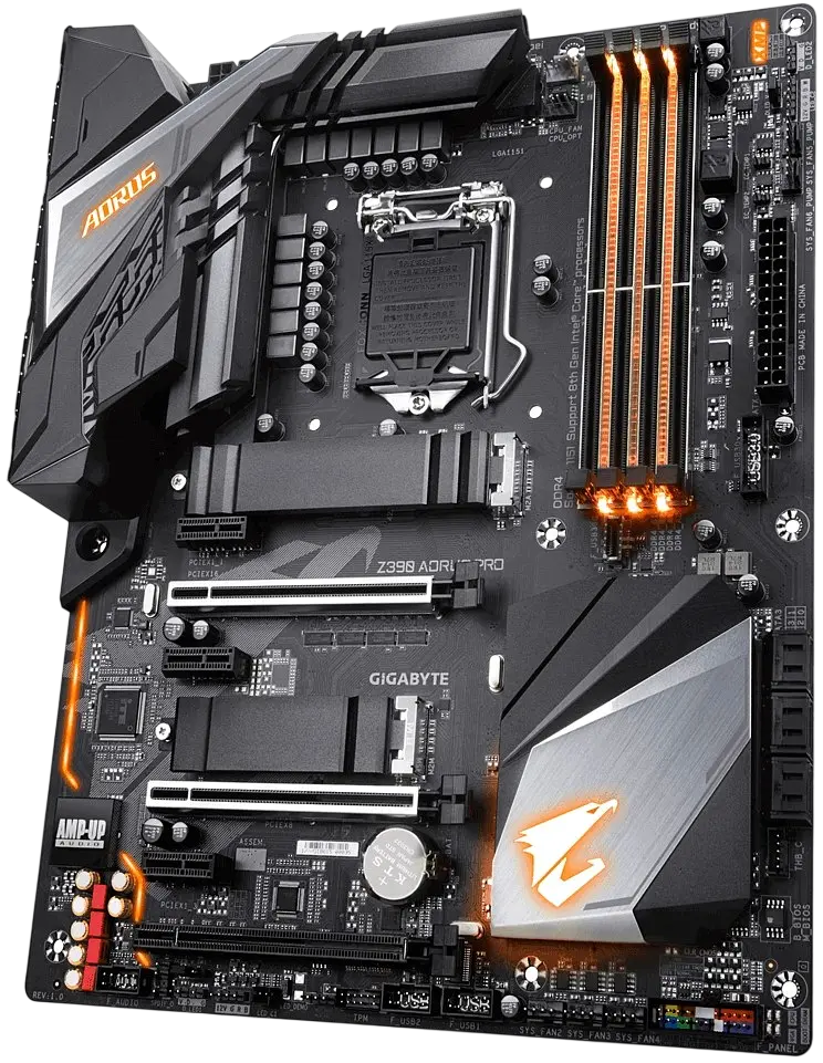 Материнская плата Gigabyte Z390 Aorus LGA 1151v2 (Z390 AORUS PRO) Б/У - фото 2
