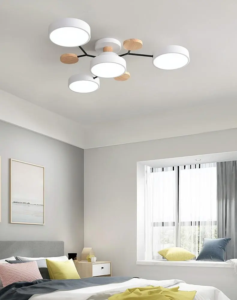 Світлодіодна LED люстра Linisoln Dim 9609/3+1WH - фото 3
