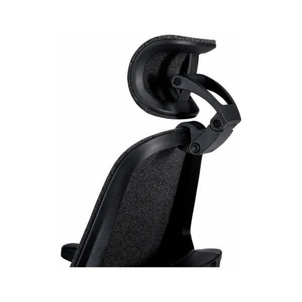 Офісне ергономічне крісло GT Racer B-6333 Fabric Dark Gray/Black - фото 2
