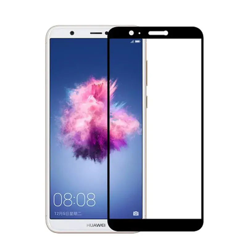 Скло захисне PowerPlant Full screen Huawei P Smart, Black (GL604883)