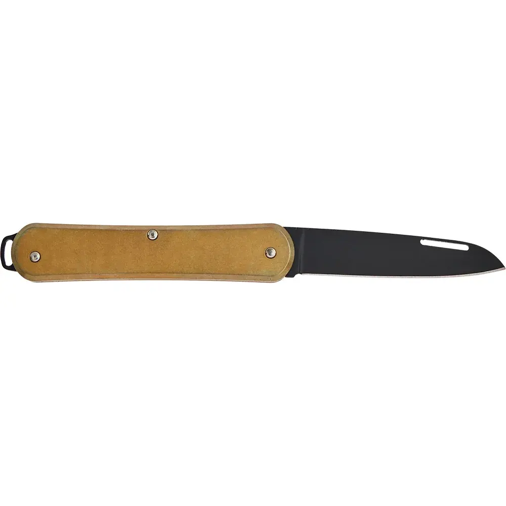 Ніж Fox Vulpis Black Blade Brass - фото 2