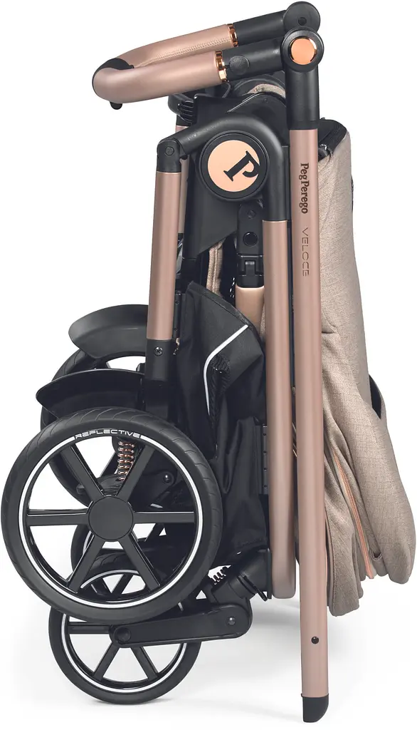 Универсальная коляска Peg-Perego Veloce Mon Amour SLK 3 в 1, бежевая (PACK-VEL31SLK00001) - фото 13