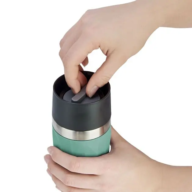 Термокружка Tefal Compact Mug, 300 мл, зелений (N2160310) - фото 4