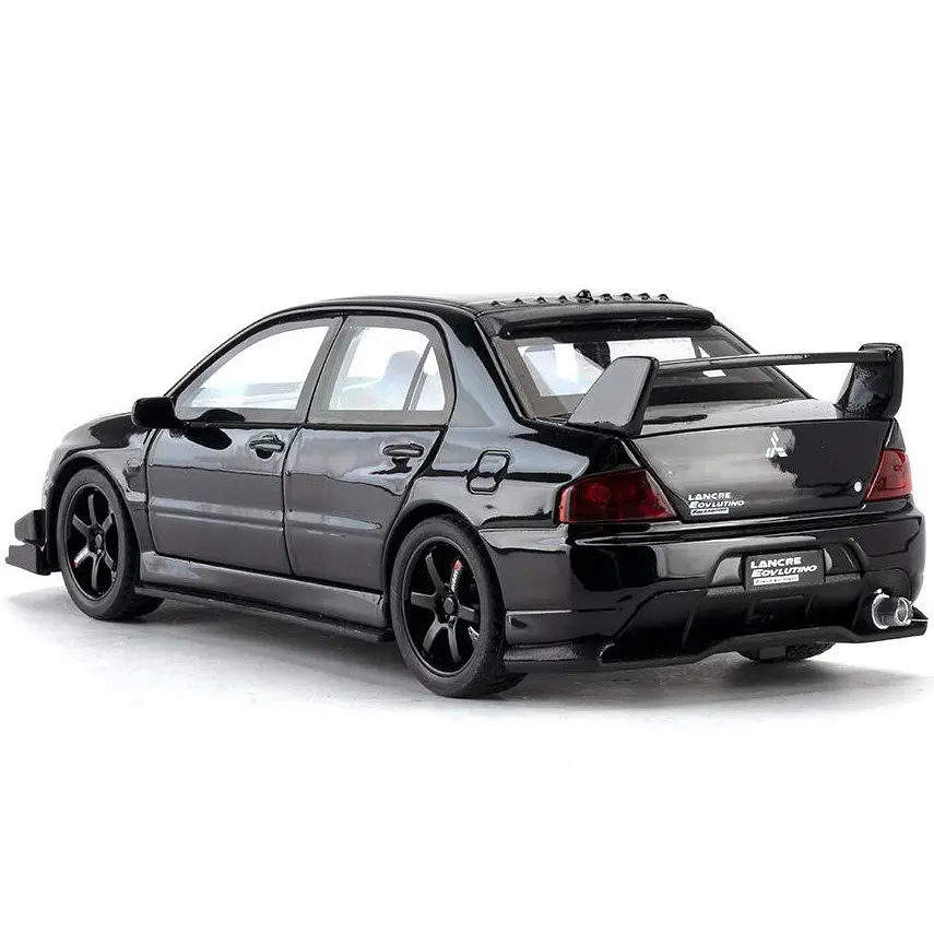 Колекційна металева модель автомобіля АвтоЕксперт Mitsubishi Lancer Evolution IX з інерцією, світлом та звуком 1:32 - фото 8