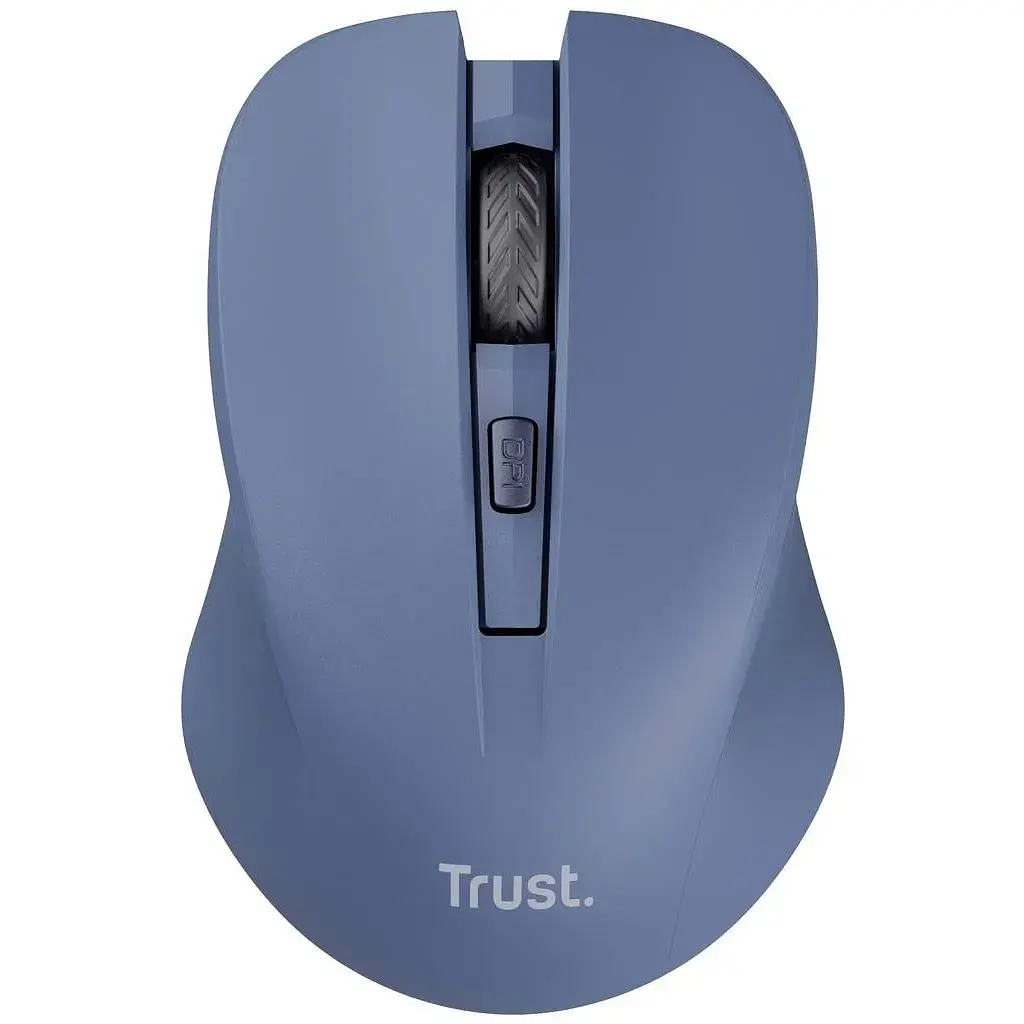 Мишка Trust Mydo Silent Wireless Blue (25041) - фото 2