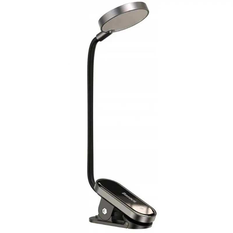 Лампа Comfort Reading Mini Clip Lamp (DGRAD-0) Dark Gray Baseus teh0029710