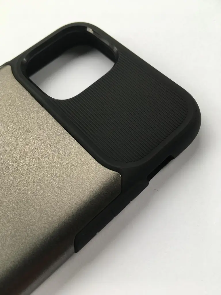 Чохол протиударний із підставкою Spigen Slim Armor ACS01546 для iPhone 12 Mini (5.4") Gunmetal - фото 6