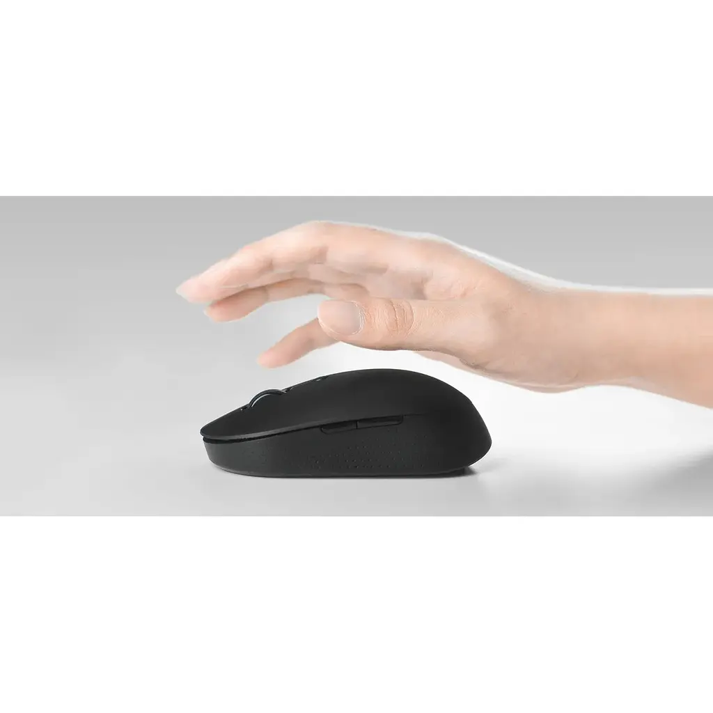 Мишка бездротова Xiaomi Wireless Mouse Silent Edition 2 режимна чорна - фото 8