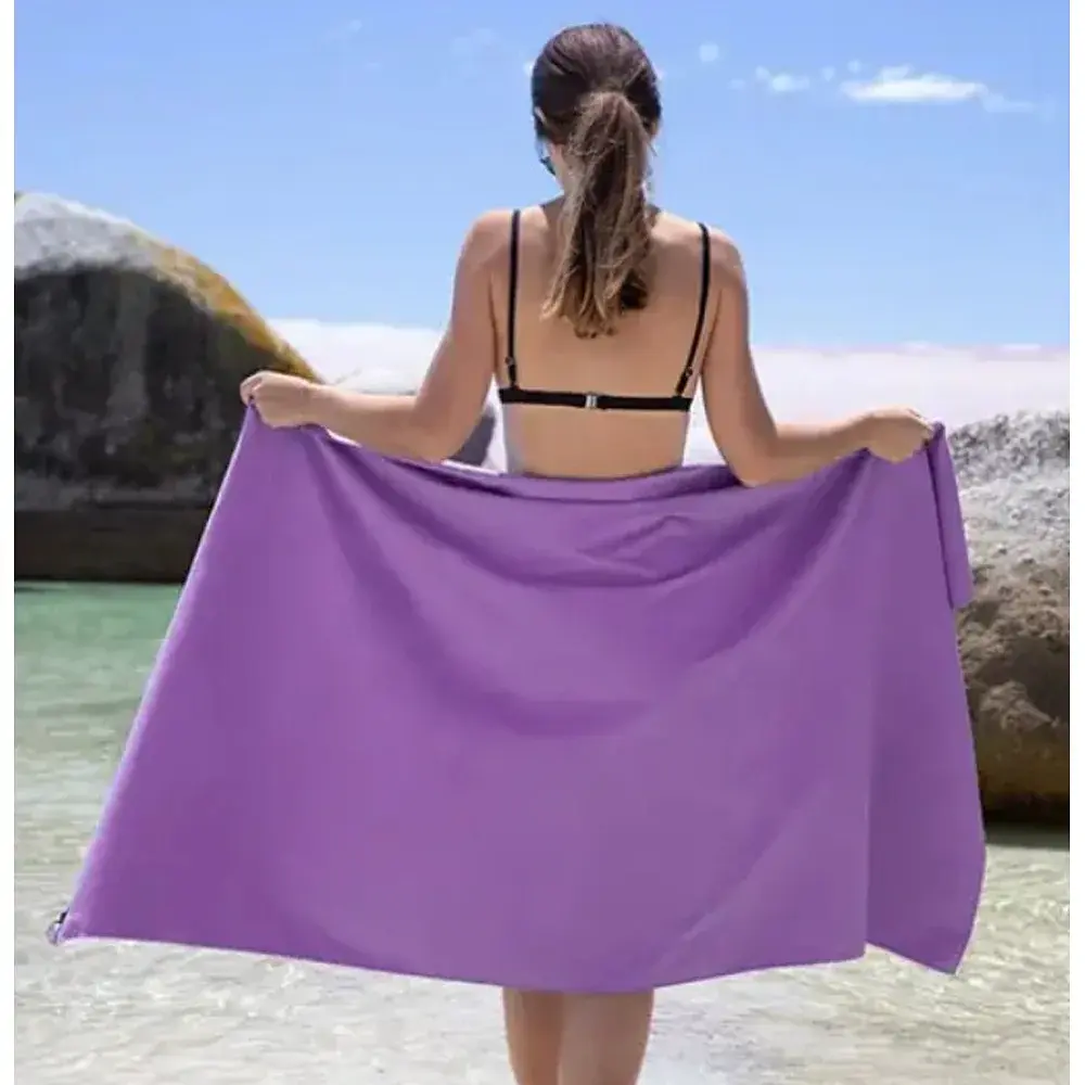 Рушник Naturehike Fitness NH20FS009 100x30 Purple - фото 2