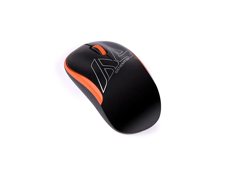 Миша A4Tech G3-300N (Black+Orange) - фото 5