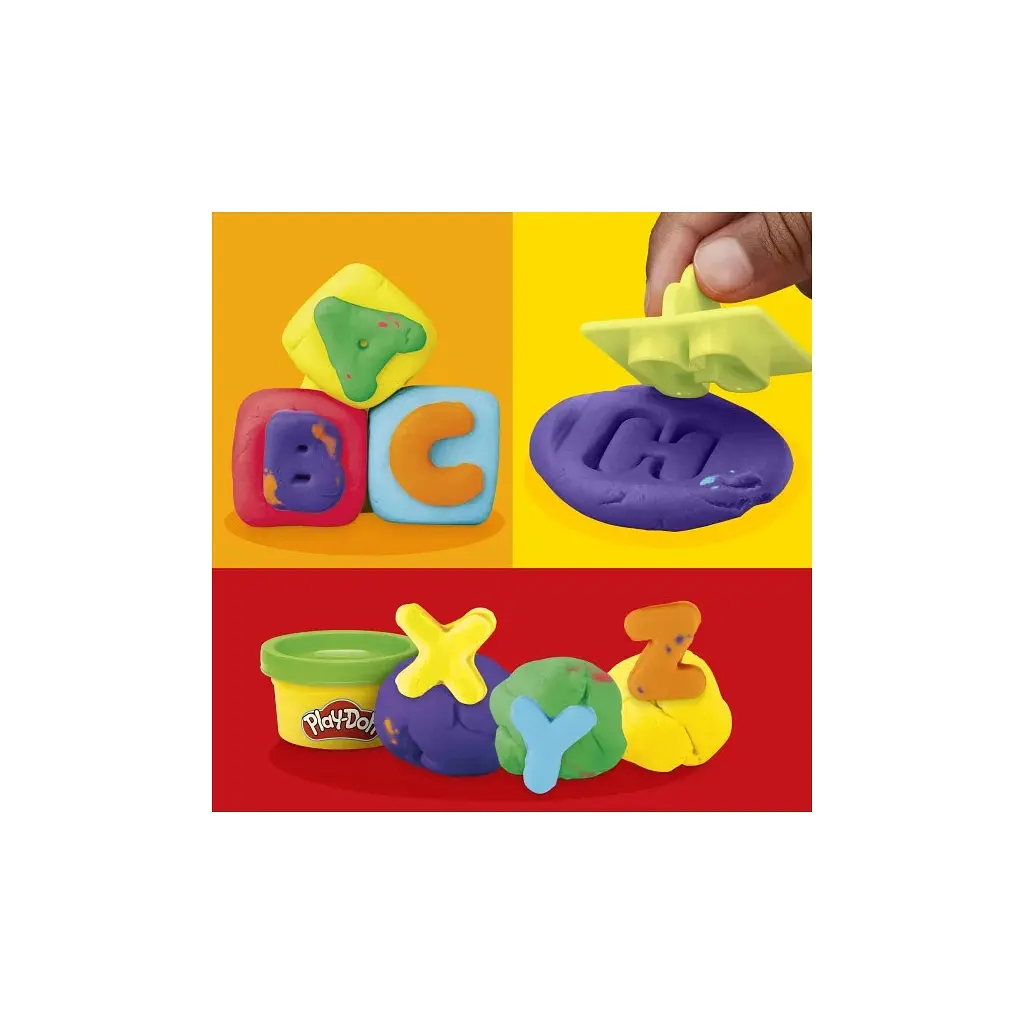 Набір для творчості Hasbro Play-Doh Основи E8532 Fundamentals letters (Play-Doh Основи E8532 Fundamentals lette) - фото 5