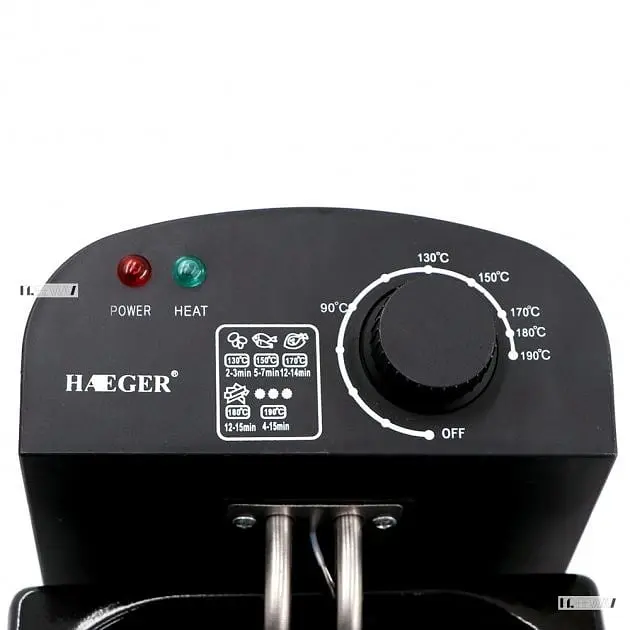 Электрическая фритюрница Haeger HG-5299 3.5 л (40543-R.5299_1297) - фото 2