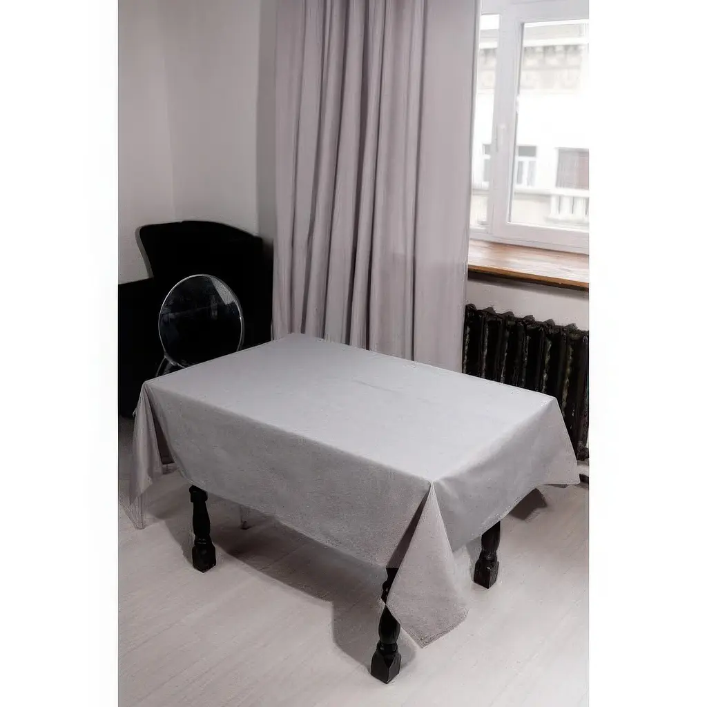 Скатерть Прованс RINO 220х134 см серая (37144) - фото 3