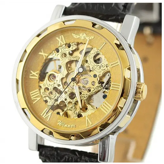 Женские механические часы Winner Simple II с автозаводом - фото 4