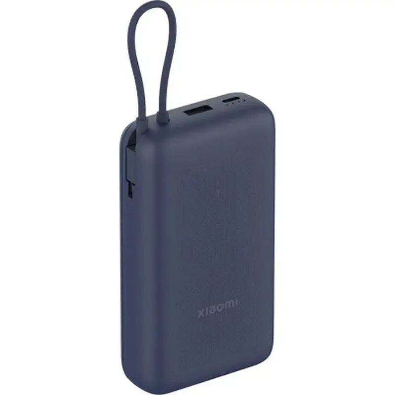 Батарея універсальна Xiaomi 20000mAh 33W Integrated Cable (BHR8975GL / 1096299) - фото 2