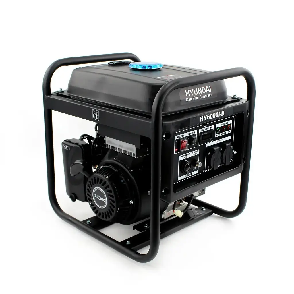 Інверторний генератор бензиновий HYUNDAI HY6000i-B (5.5/6.0 кВт) відкритого типу - фото 9