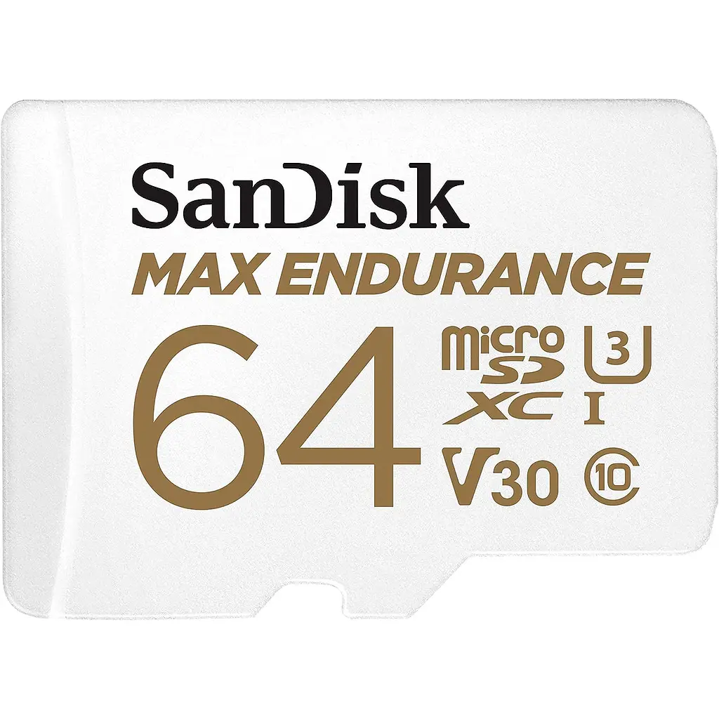 Карта пам'яті SanDisk microSDXC 64GB Endurance UHS-I Max U3 V30 + SD Adapter [SDSQQVR-064G-GN6IA] [91562] - фото 3