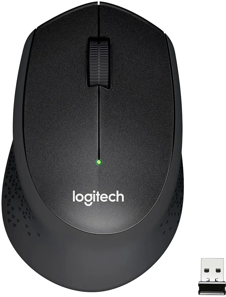 Мышь компьютерная Logitech M330 Silent plus Black (910-004909,910-004924) - фото 2