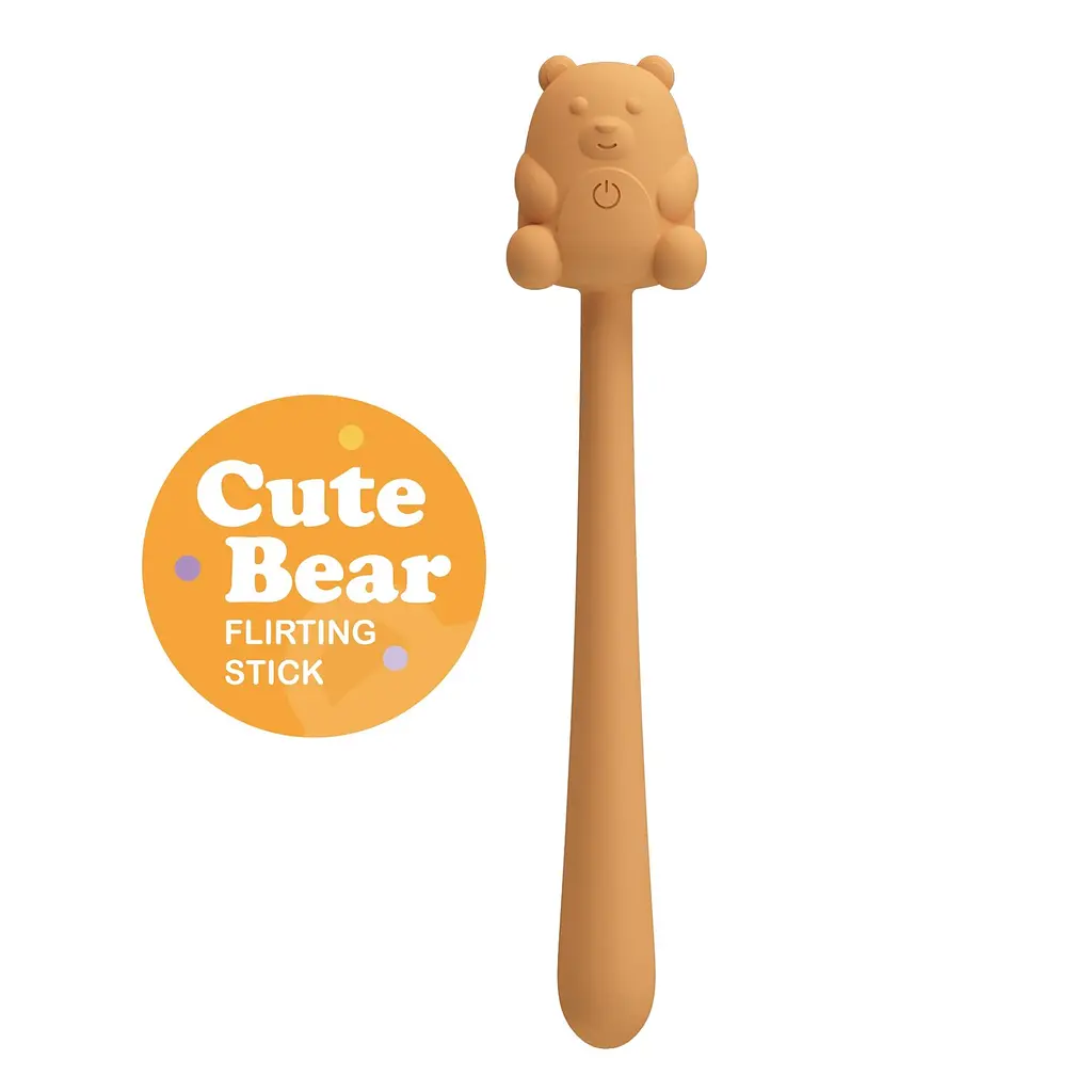 Вібратор Pretty Love Cute Bear Light Brown, 7 vibration functions - фото 3