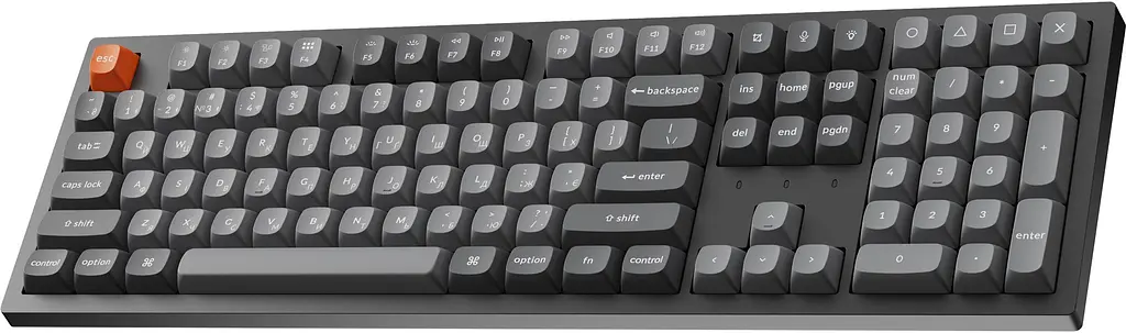 Клавіатура бездротова Keychron K10 Max Keychron Super Banana Switch Black RGB (K10M-H4-UA) - фото 3