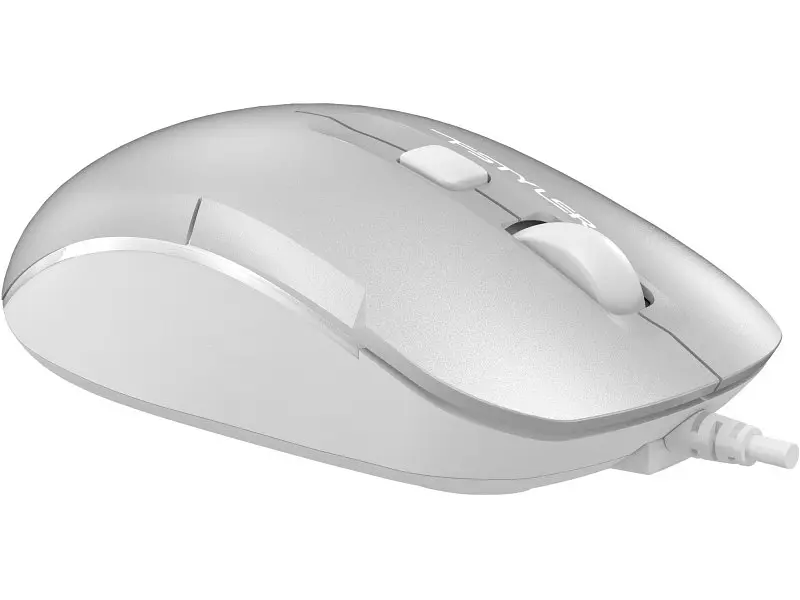 Миша A4Tech FM26S USB Icy White - фото 3