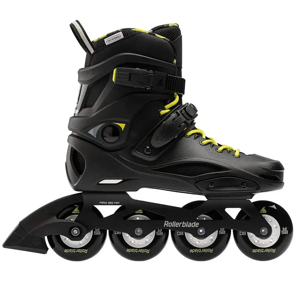 Чоловічі ролики Rollerblade RB Cruiser 2023 250 Чорний-Жовтий - фото 2