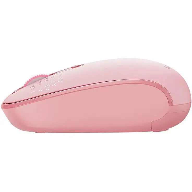 Мышь Baseus F01B Tri-Mode Wireless Mouse розовая - фото 5