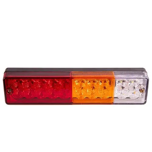 LED Задній ліхтар квадратний 20LED 12-24V 238х51х31 мм 2 шт. (BL-64920) - фото 4