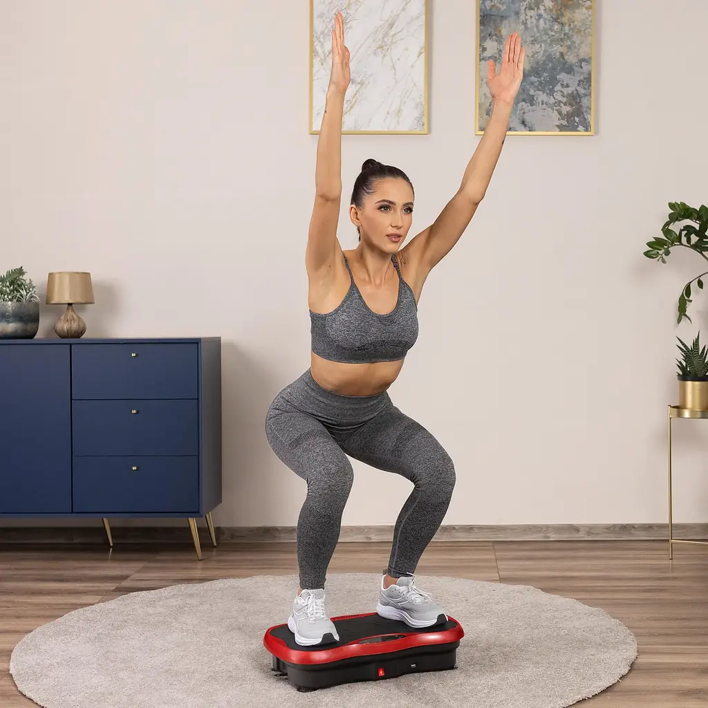 Вібраційна платформа Gymtek XP500 червоний - фото 2