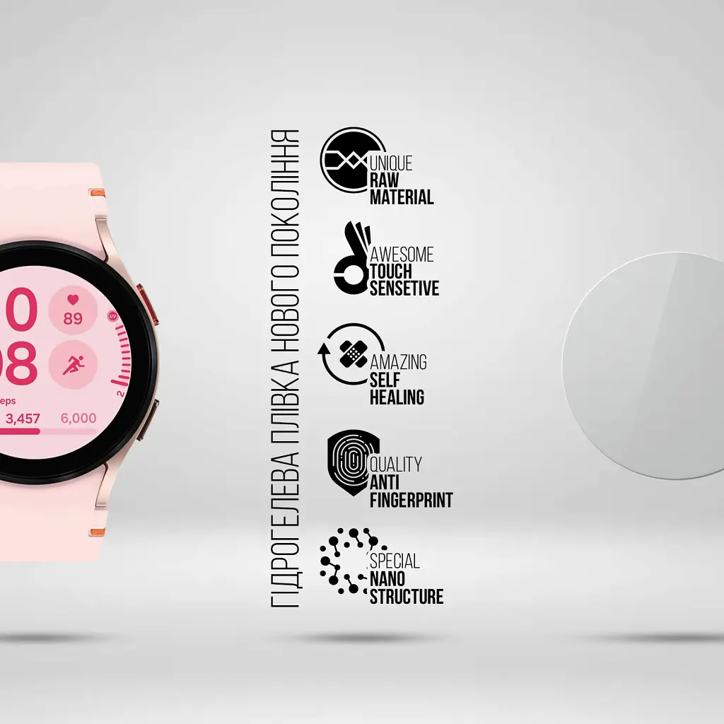 Пленка защитная Armorstandart Samsung Galaxy Watch FE 6 pcs (ARM78832) - фото 2