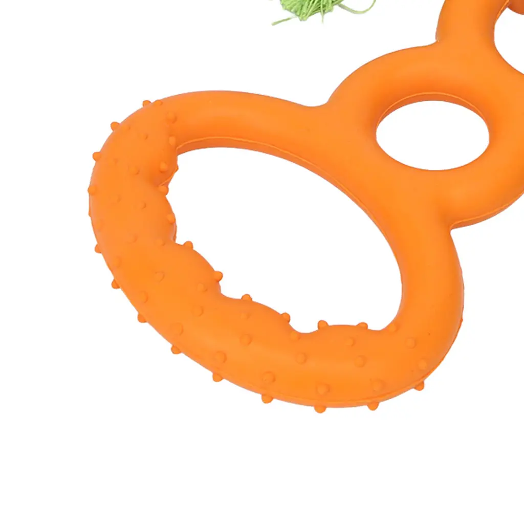 Іграшка-канат для собак Derby Dog Rope Toy with TPR Tug Handle - фото 6