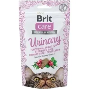 Функціональні ласощі для котів Brit Care Cat Snack Urinary з індичкою 50 г