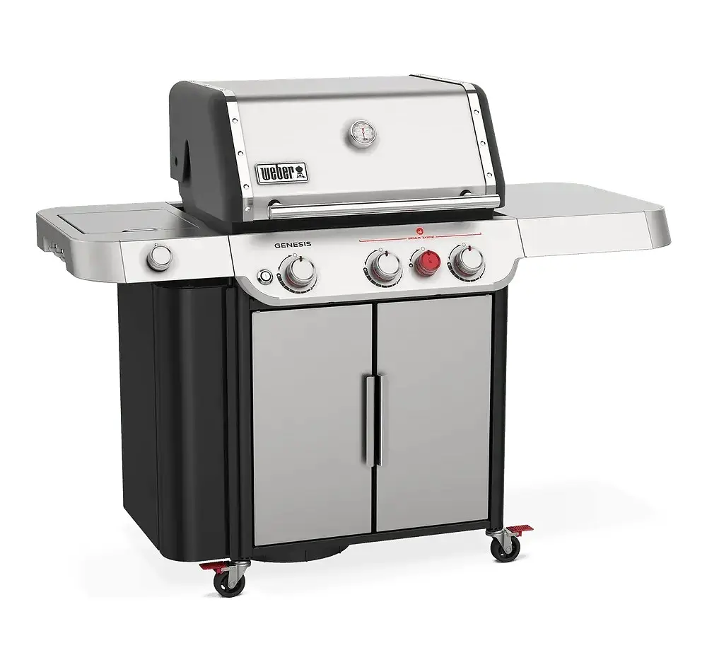 Гриль газовий Weber Genesis S-335 з кришкою з нержавіючої сталі (35400075) - фото 3