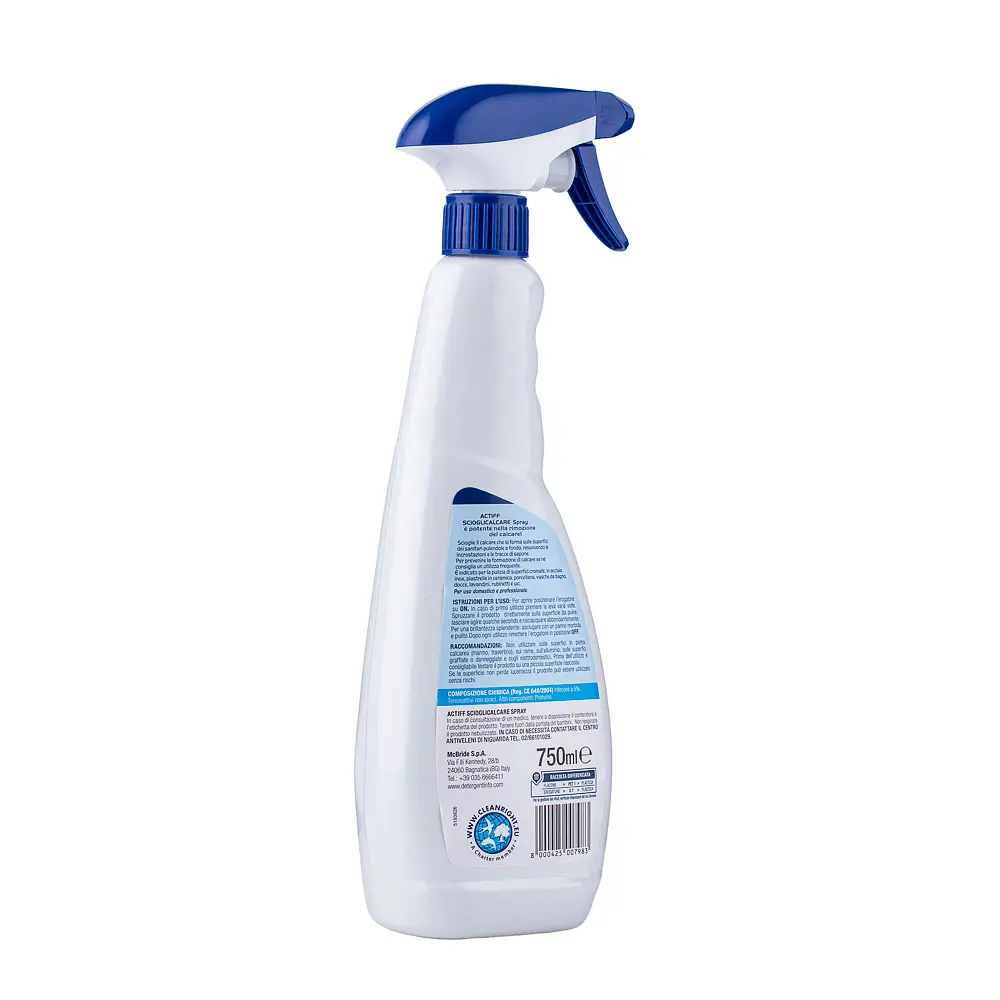 Засіб для видалення накипу Actiff Scioglicalcare Spray 10 x 750 мл  (257484/262765) - фото 2