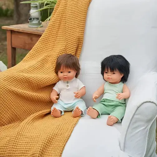 Комплект штанці та маєчка для ляльок Miniland 38 см (31567) - фото 2