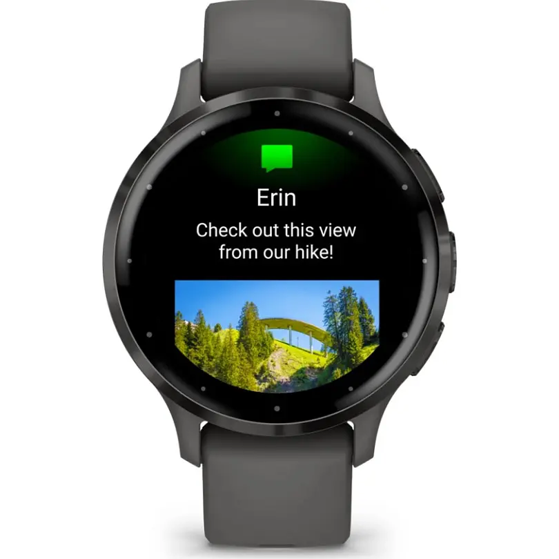Смарт-годинник Garmin Venu 3S Slate Stainless Steel Bezel with Pebble Gray Case and Silicone Band [010-02785-00/50] [111834] - фото 7