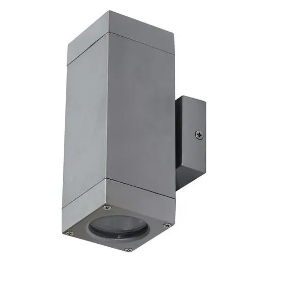 Світильник Brille вуличний фасадний AL-16 2x50W GU10 SILVER - фото 4