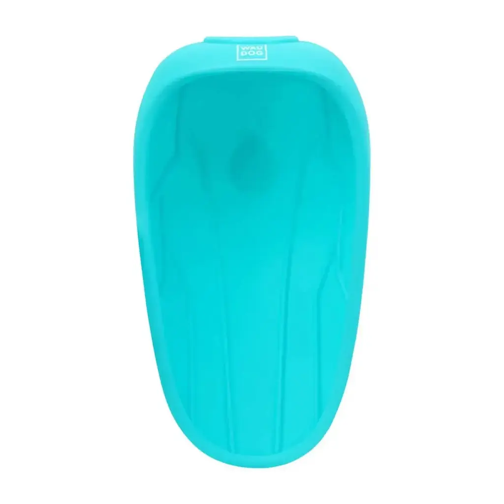 Поїлка-насадка на пляшку Waudog Silicone, 16,5х9 см, блакитний (50772) - фото 4