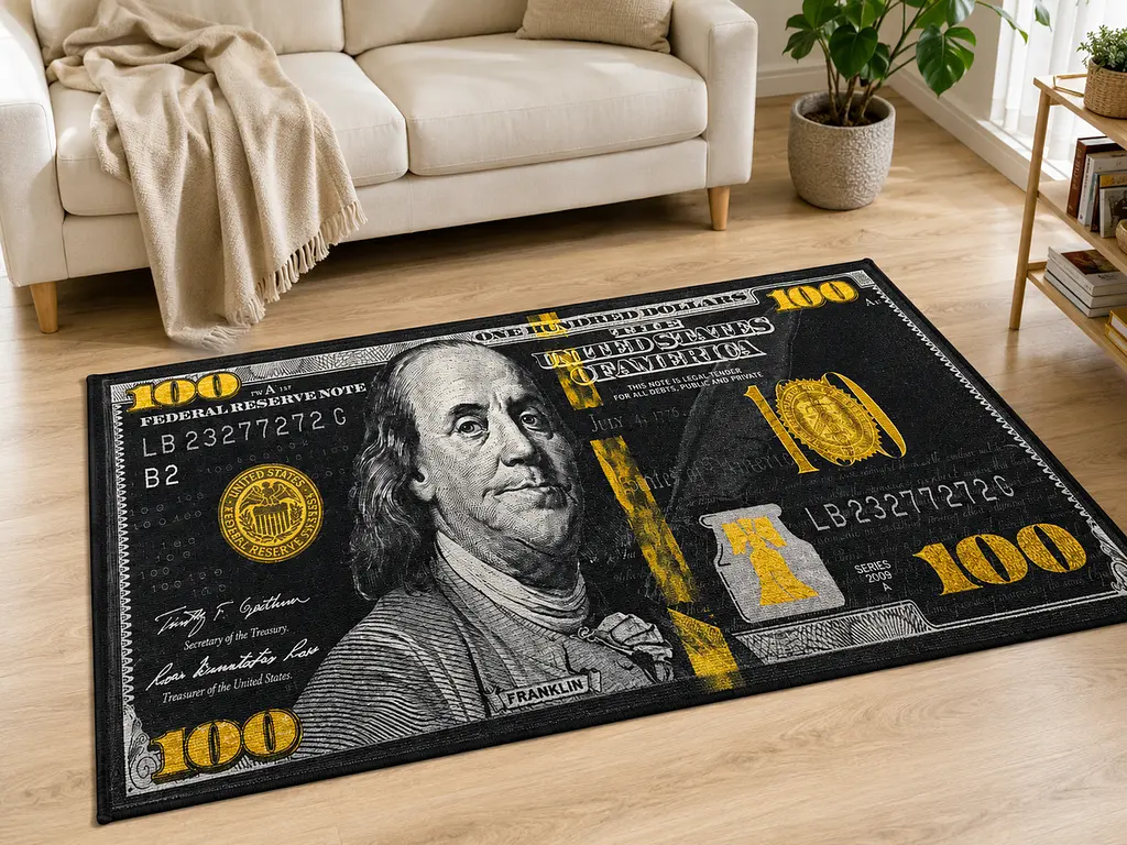 Стильний та зносостійкий килим для дому "100 доларів" 250х180 KT8000810 - фото 8